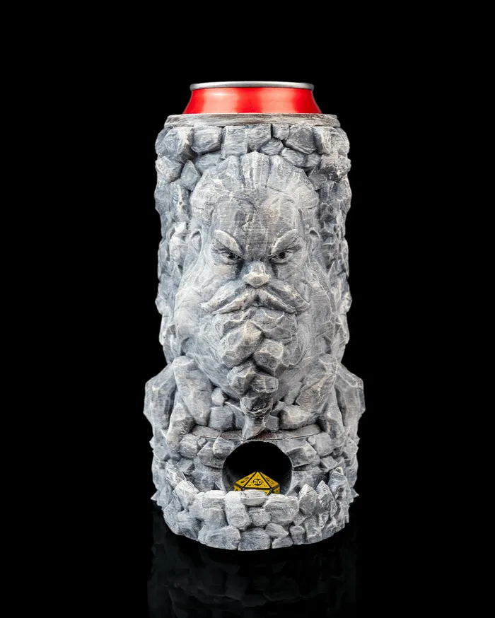 Stonebeard Can Holder and Dice Tower