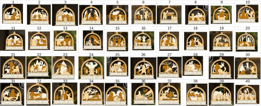 Living Edge Christmas Ornaments - 40 Designs